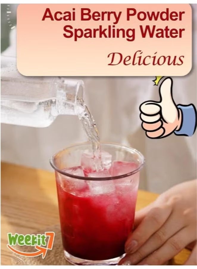 آساي أكاي بيري الجمال 35 غرام مسحوق التوت الكراني النقي 100٪ - Image 3