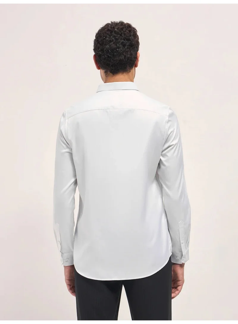 THE BEAR HOUSE  Men’s Long Sleeve Shirt – Classic, Comfortable and Stylish Essential for Work, Travel or Casual Outings for Men | Best Price UAE