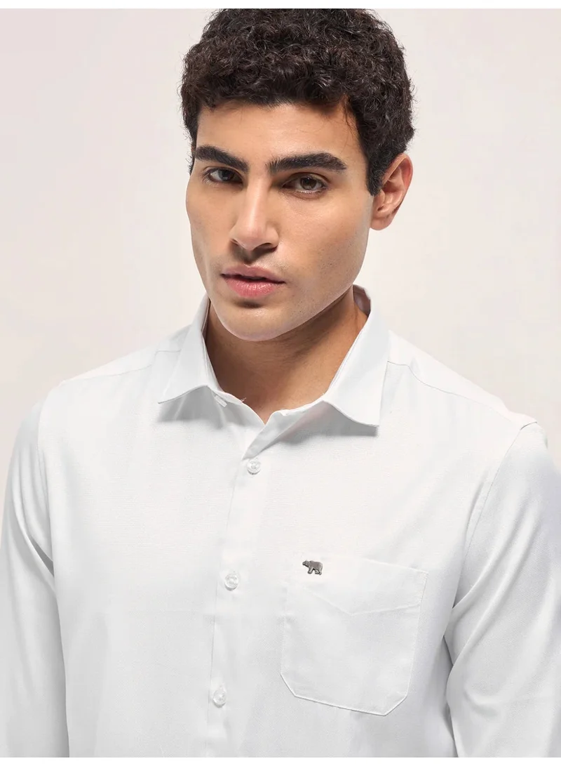 THE BEAR HOUSE Men’s Long Sleeve Shirt – Classic, Comfortable and Stylish Essential for Work, Travel or Casual Outings