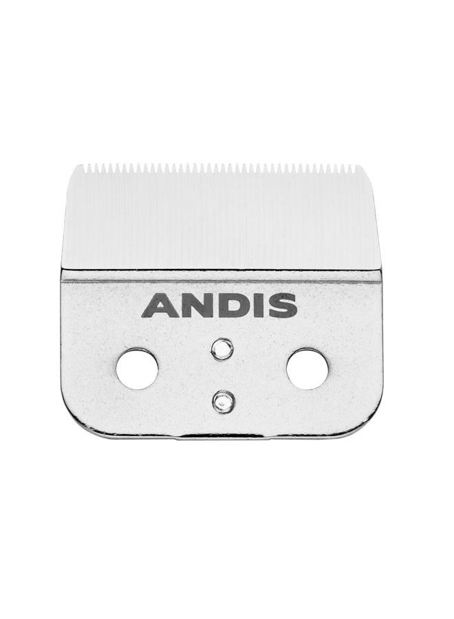 Andis 04604 Outliner II Trimmer Replacement Blade – Made of Stainless and Carbon Steel, Close-Cutting Square Blade, Deep Tooth Blade for Crisp Outlines & Designs - for GO & GTO Trimmers, Silver - Image 2