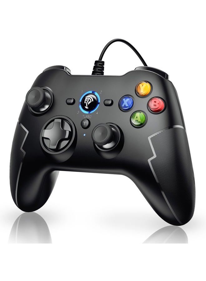 EasySMX PC Game Gamepad Wired Gaming Controller Joystick Dual-Vibration Turbo Windows/Android/ PS3/ TV Box - Image 1