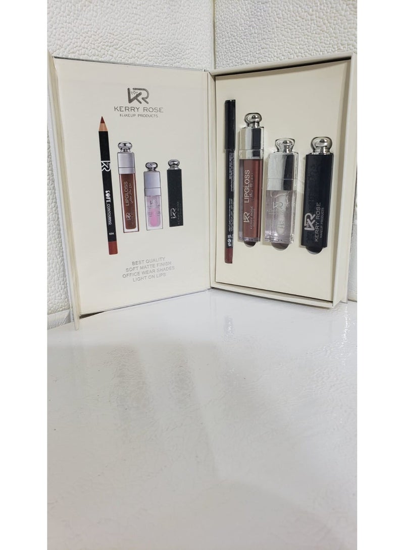 Kerry Rose Makeup Products Best Quality Soft Matte Finish Office Wear Shades Light On Lips