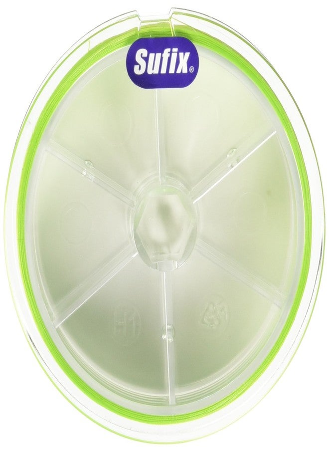 سوفيكس خيط صيد Sufix 832 مضفر، وزن 20 رطل، لون ليموني نيون، طول 150 ياردة - Image 2