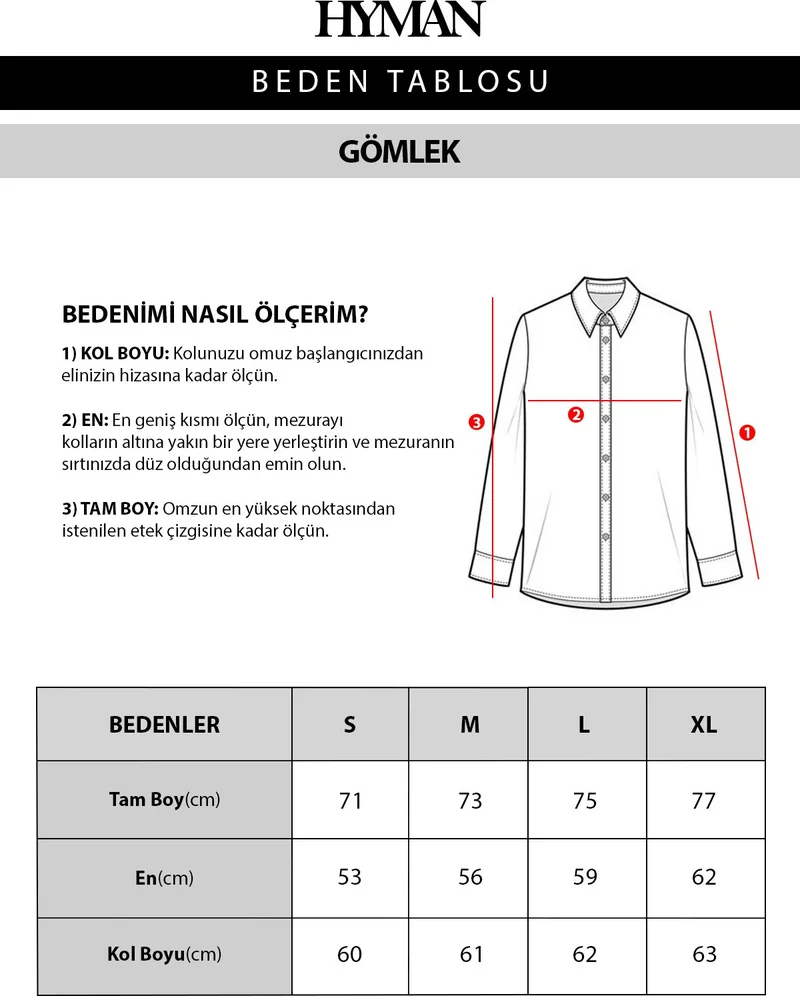 HYMAN Men's Oversize Cut Linen Shirt