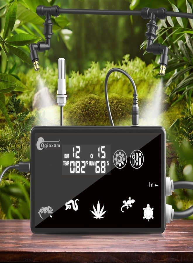 Ogioxam Automatic Reptile Mister System, Reptile Humidifiers Smart Misting System - Image 1