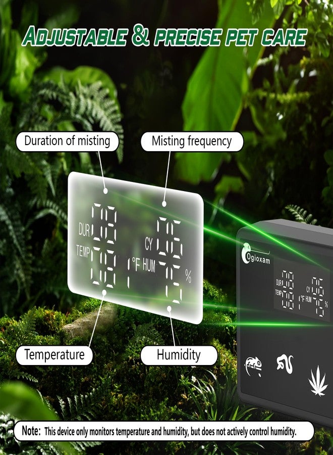 Ogioxam Automatic Reptile Mister System, Reptile Humidifiers Smart Misting System - Image 3