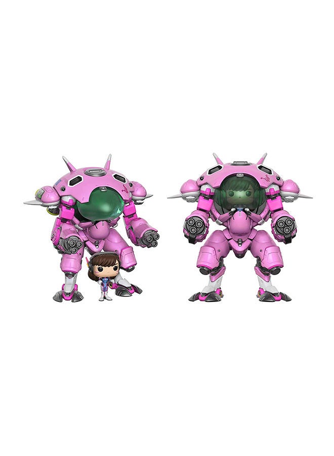 NIBEMINENT Pop! Overwatch - D.VA And Meka Small Vinyl Figure Toy Multicolour 10.16x10.16x15.24cm - Image 2