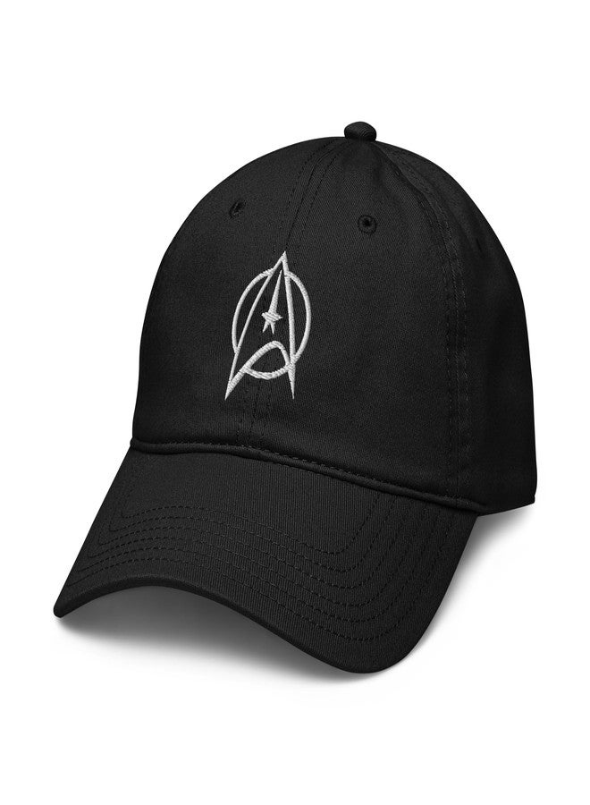Star Trek: The Original Series Delta Embroidered Adjustable Baseball Hat - Image 1