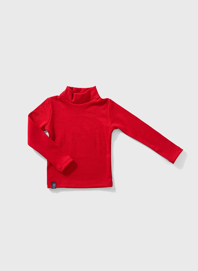 اون كيدز بلوفر تريكو للبنات الأطفال برقبة عالية