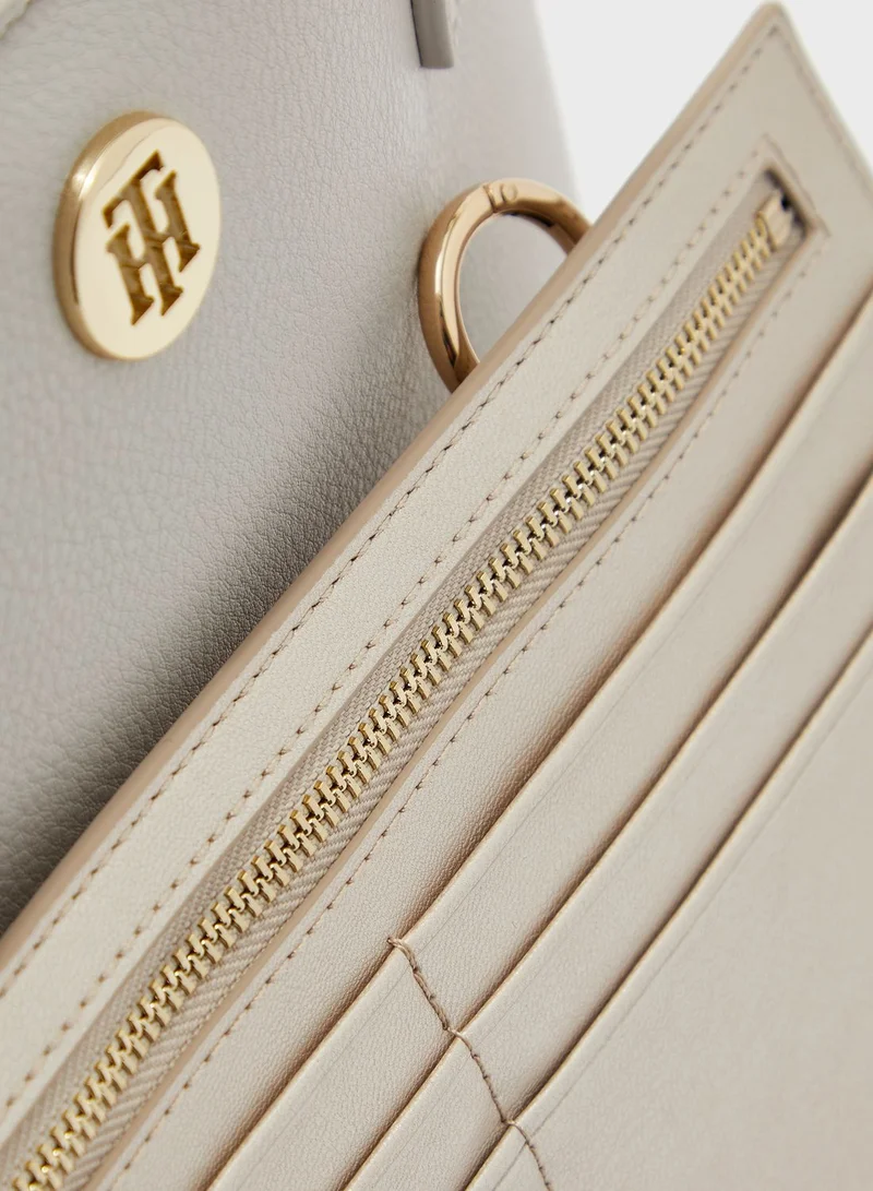 TOMMY HILFIGER Charming Top Handle Medium Work Satchel