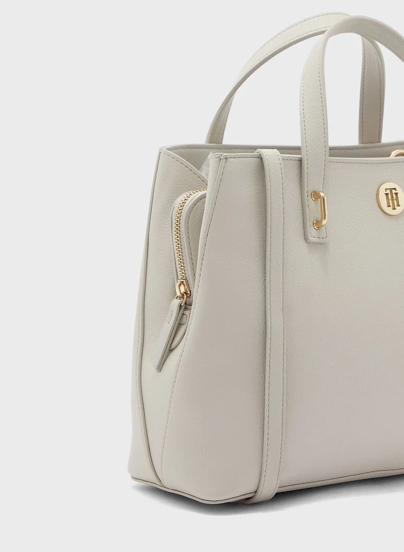 TOMMY HILFIGER Charming Top Handle Medium Work Satchel