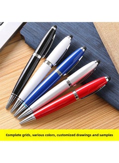 Generic Touch Screen U Disk Pen Three-in-One Pen USB Flash Disk Enterprise School Exhibition Office Commercial Creative Gift Pendrive-Color:Black-Capacity:8GB  - Image 2