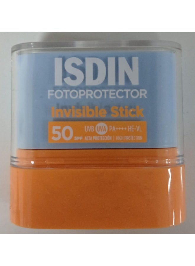 ISDIN fotoprotector  Invisible Stick SPF 50+10g Sunscreen - Image 1
