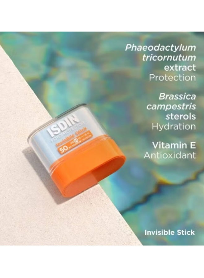 ISDIN fotoprotector  Invisible Stick SPF 50+10g Sunscreen - Image 4
