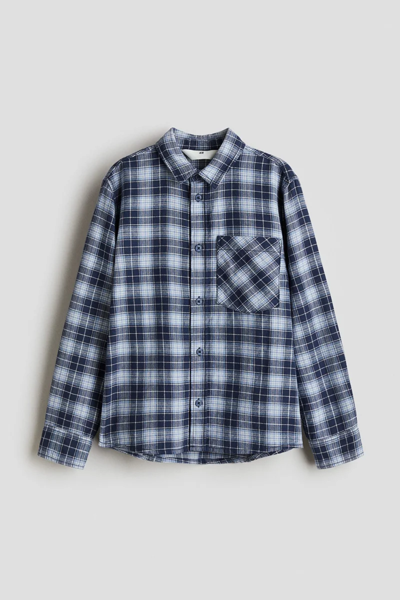 H&M Cotton flannel shirt