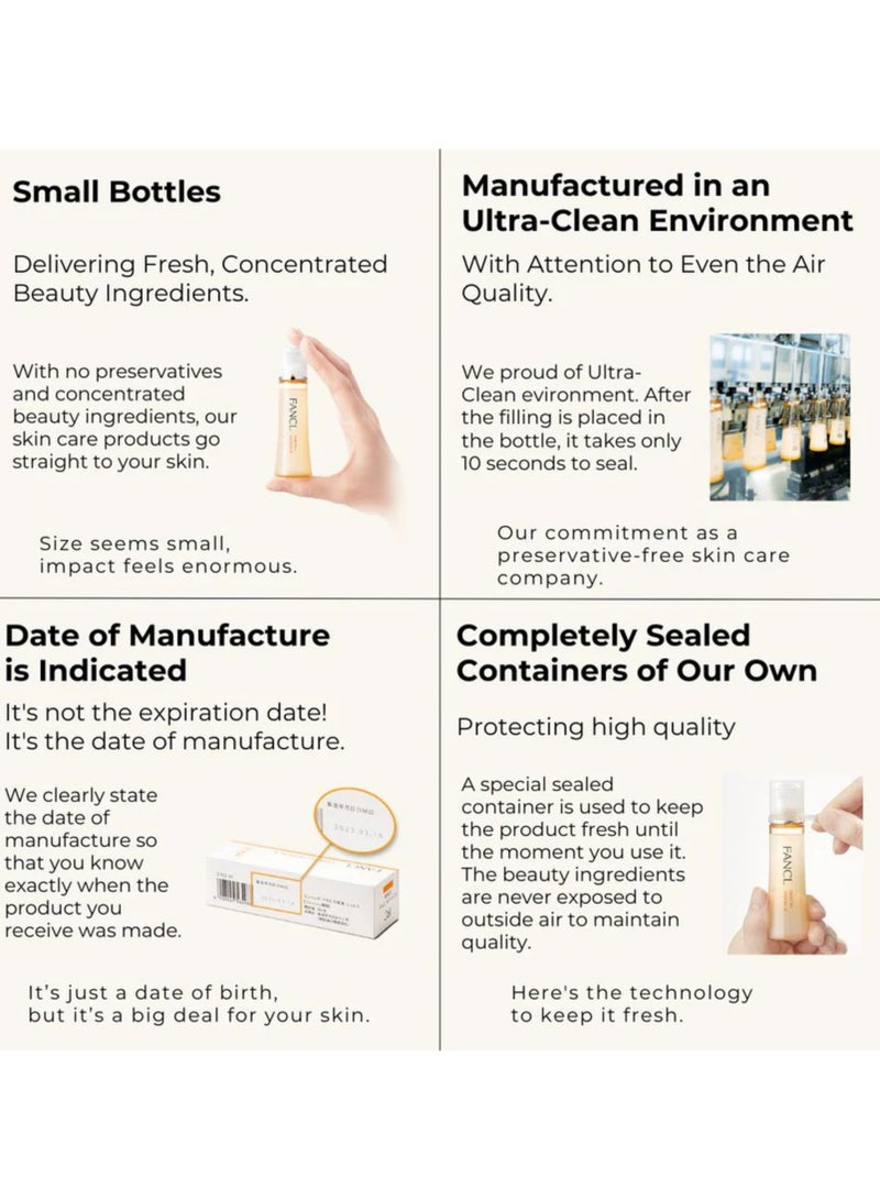 Fancl Brightening Lotion I 30ml Deep Brightening Facial Toner for Normal to Oily Skin I 100% Preservative free - Image 3