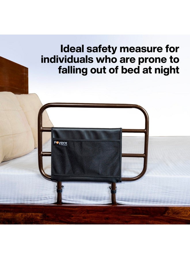 FOVERA Bed Safety Rail for Adults, Elderly, Seniors & Surgery Patients - Assist Bar with Storage Pocket for Fall Prevention, Fits Any Bed & Eases Getting in & Out of Bed (Made in India) - Image 3