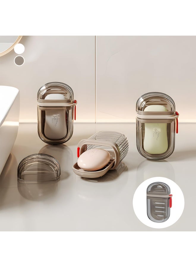 Portable Bar Soap Travel Container Durable Sealed Soap Storage Case Multipurpose Soap Box Ideal for Bathroom Shower Daily Use Outdoor Travel Camping Gym and Business Trips - Image 2
