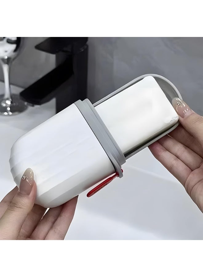 Portable Bar Soap Travel Container Durable Sealed Soap Storage Case Multipurpose Soap Box Ideal for Bathroom Shower Daily Use Outdoor Travel Camping Gym and Business Trips - Image 3
