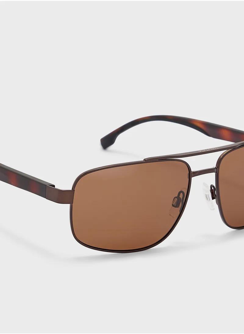 NAUTICA Polarized Full Rim Sunglasses N104Sp