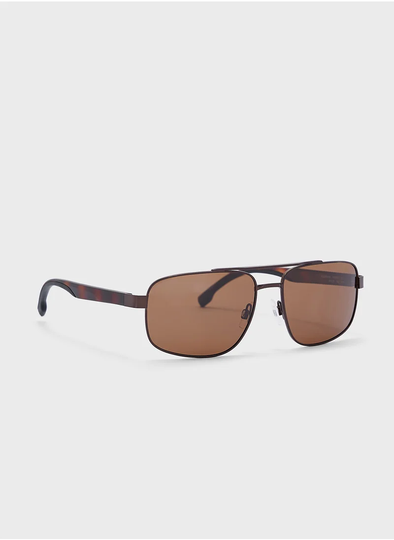 نوتيكا Polarized Full Rim Sunglasses N104Sp