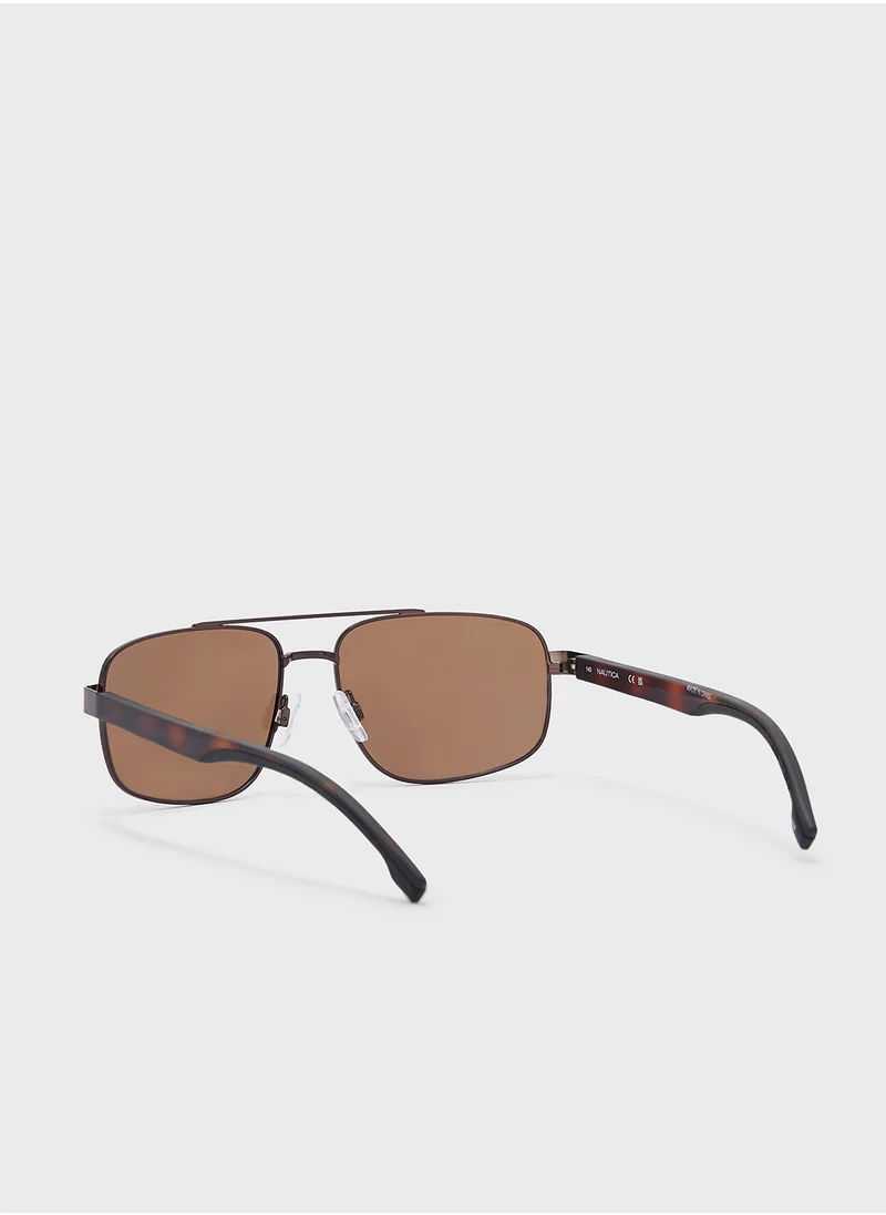 NAUTICA Polarized Full Rim Sunglasses N104Sp