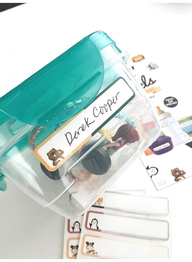 Lil' Labels Bottle, Premium Self-Laminating Baby Bottle - Made for Daycare - Image 3