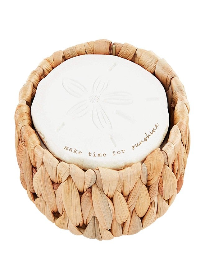 mud pie Sand Dollar Coaster Set - Image 2