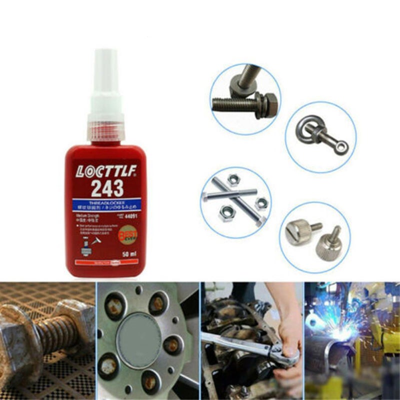 Screw Glue 243 Anaerobic Adhesive High Strength Metal Anti-loose Sealing Glue Thread Fastening Agent 271 Thread Glue - Image 3