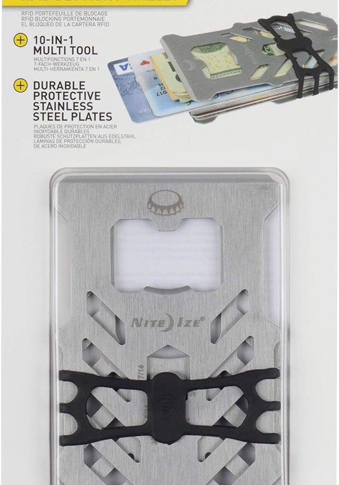 Nite Ize Financial Tool RFID Blocking Wallet - 10-in-1 Multi Tool - Image 1