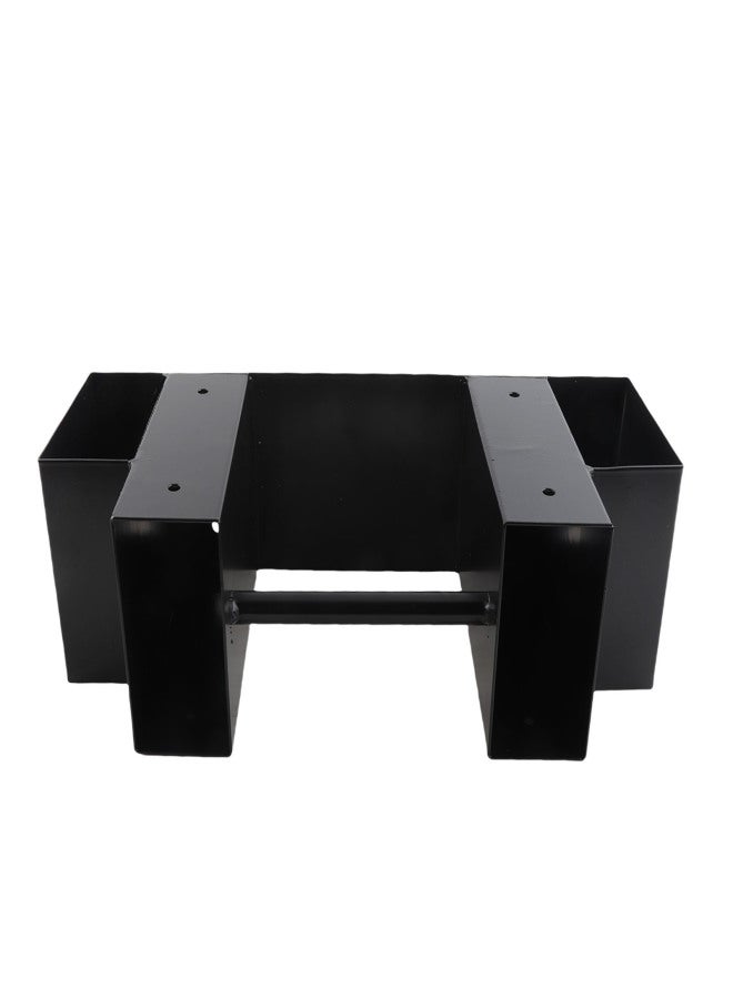 Firewood Rack Safe Reliable Weatherproof Coating Convenient Practical Durable Wearable DIY Making Outdoor Bracket - Image 4