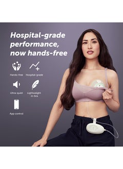 elvie Hands-Free Wearable Stride Single Wearable Electric Breast Pump With 2-Modes 150 ML - Hospital-Grade  - Image 5