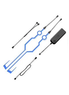 NIBEMINENT LED Strip Motorcycle Helmet Light 