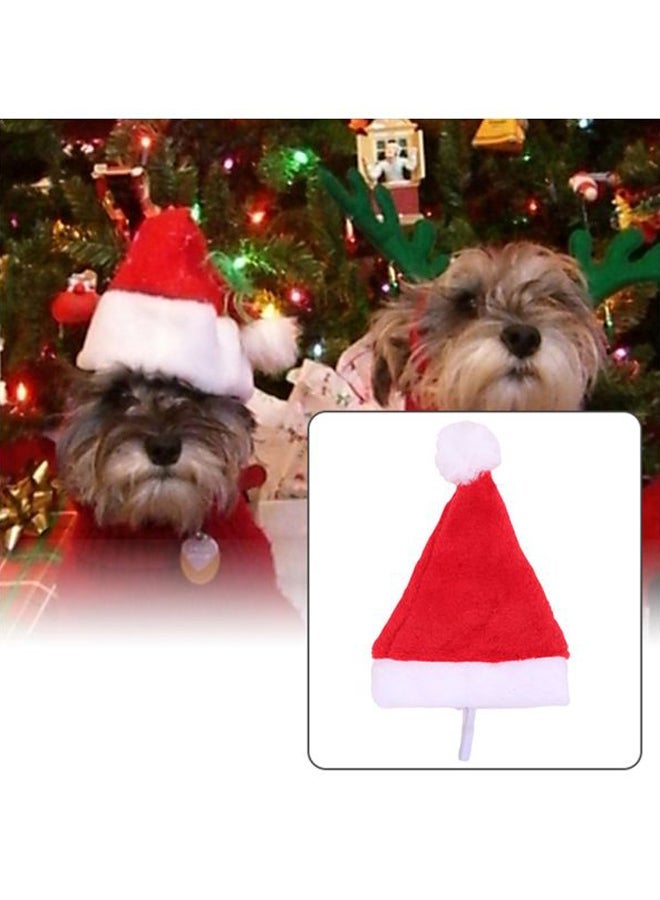 NIBEMINENT Pet Santa Hat 14x20cm - Image 4