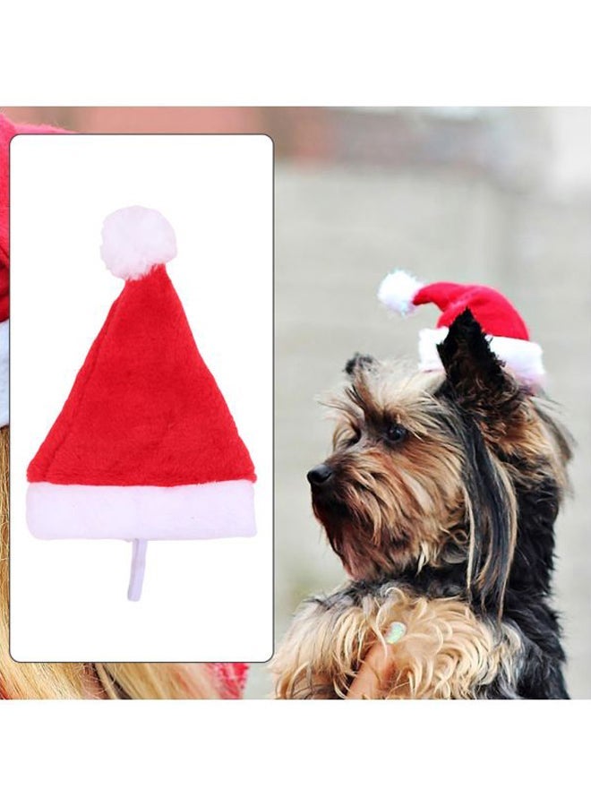 NIBEMINENT Pet Santa Hat 14x20cm - Image 3