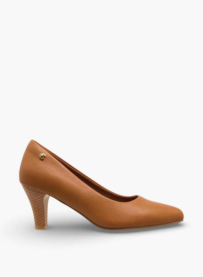 Le Confort BROWN Women Cone Heel Pumps for Women | Best Price UAE