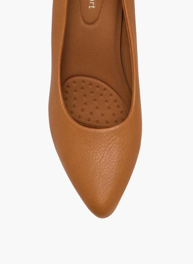 Le Confort BROWN Women Cone Heel Pumps for Women | Best Price UAE