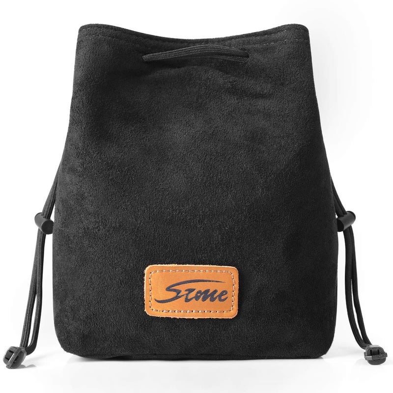 S-ZONE SZONE Soft Camera Bag DSLR Insert Handbag Drawstring Lens Case Compatible with Canon Nikon Sony - Image 2