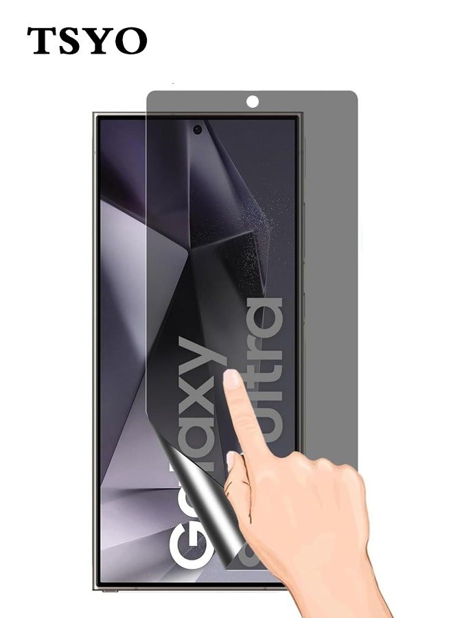 TSYO Samsung Galaxy S24 Ultra Screen Protector, 1 Pack, Soft Matte, Full Coverage, Anti-Peeping, Bubble Free，Equipped with installation tools - Image 2