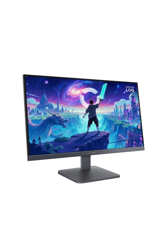 Lenovo LOQ 27-10 Gaming Monitor 27-Inch Full HD 1920x1080, IPS Panel Technology, 200Hz Refresh Rate, 0.5ms Response Time, AMD FreeSync Premium Technology & Adaptive Sync Support, HDR10 Compliance, gaming console support - Lunar Grey black - Image 1