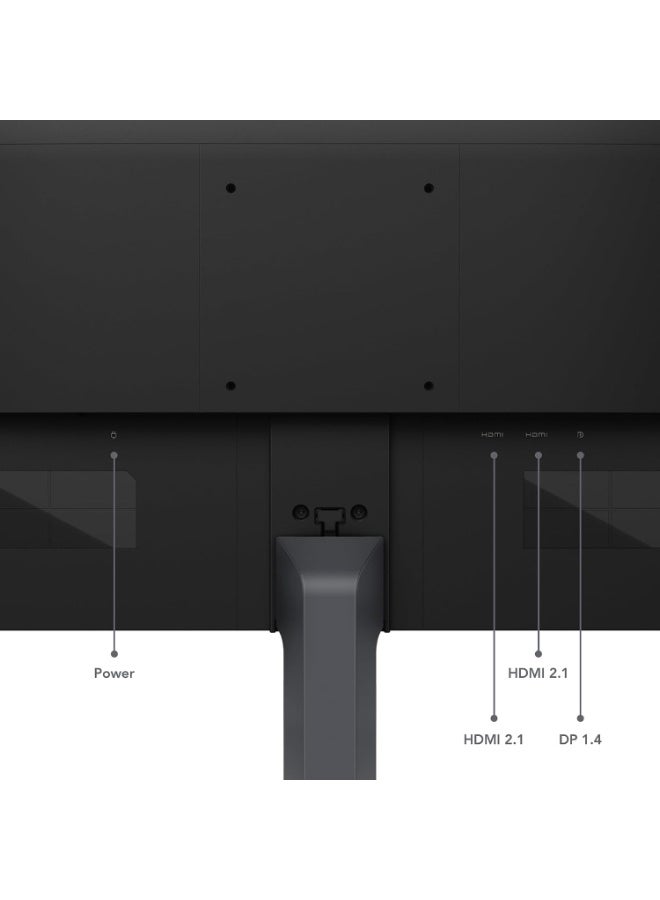 Lenovo LOQ 27-10 Gaming Monitor 27-Inch Full HD 1920x1080, IPS Panel Technology, 200Hz Refresh Rate, 0.5ms Response Time, AMD FreeSync Premium Technology & Adaptive Sync Support, HDR10 Compliance, gaming console support - Lunar Grey black - Image 4