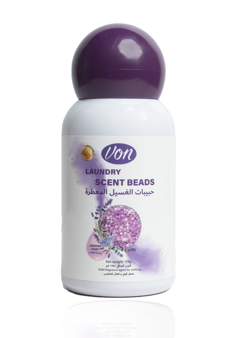 VON ⁠Lavender Scent Beads for Laundry, 175g, Premium Fragrance Booster for Soft, Fresh Garments - Image 1