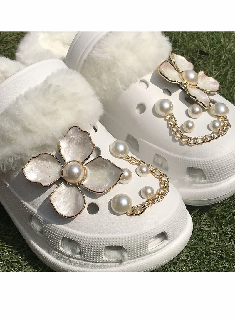 SYOSI Shoe Decoration Charms Crocs Accessories for Shoes Shoe Charms ​PVC Crystal Sparkly Bracelet Wristband for Women Girl Nurse Buckle Party Favors Birthday Gifts - Image 3