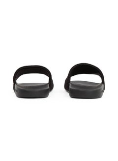 Calvin Klein Jeans Women's Monogram Slides - Cotton, Black  - Image 3