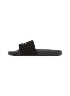 Calvin Klein Jeans Women's Monogram Slides - Cotton, Black  - Image 5