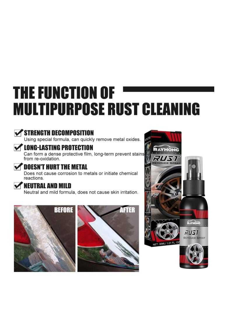 Multifunctional Rust Remover Spray for Metal and Cars, Effective Anti Rust Conversion Agent, Fast Acting Rust Converter for Iron and Steel