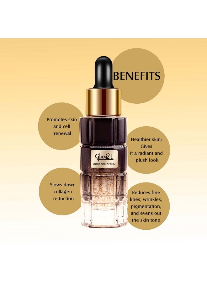 Glam21 24K Pure Gold Face Serum | Reduces Wrinkles, Pigmentation, And Evens Out The Skin Tone | 35 Ml - pzsku/Z4016AF2F34979D52BA41Z/45/_/1735817002/6ddb3331-4c73-4bd6-acbd-a3ebde454c3f