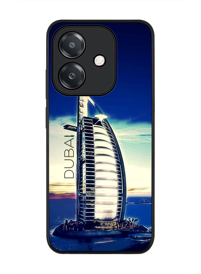 Stylizedd For Oppo A60 5G / A3 5G / A3x 5G Case,Slim fit Camera Protection, Shockproof Thin Phone cover - Burj Al Arab - Dubai - Image 1