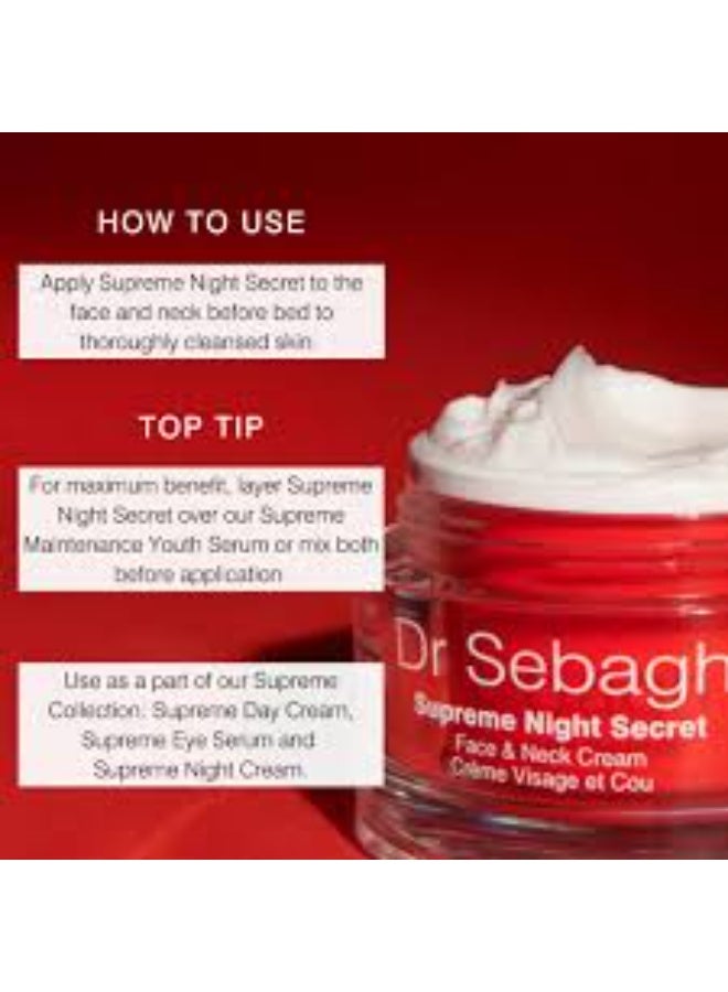 Dr. Sebagh Dr Sebagh Supreme Night Secret 50ml - Image 4