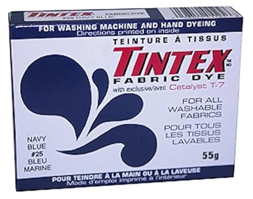 TINTEX Lot of 1 Tintex Brand Navy Blue Fabric Dye 25 - Image 5